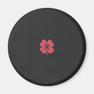 Elegant Shamrock-vormig ontwerp voor St. Patrick's Magneet