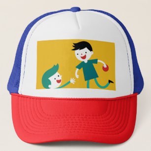Elegant Shamrock-vormig ontwerp voor St. Patrick's Trucker Pet