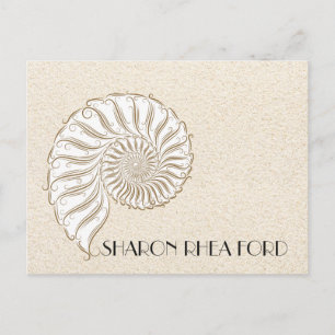 Elegant Shell Briefkaart