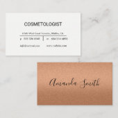 Elegant Shimmer Visitekaartje (Voorkant / Achterkant)