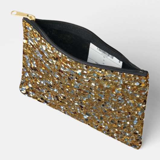 Elegant Shimmering Particles Etui (Open)