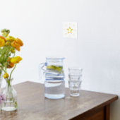 Elegant Shining Star Real Gold Folie Afdrukken (Laag (Keuken))