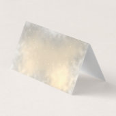 Elegant Shiny Gold Glittery Hartelijk dank voor uw Visitekaartjes (Achterkant)