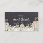 Élégant Sièges d'automne Numéro de table Cartes