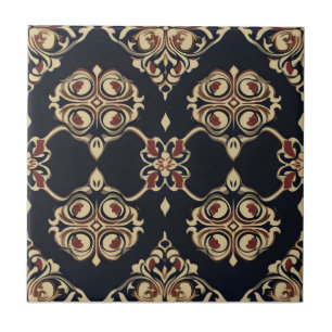 Elegant sierpatroon tegeltje