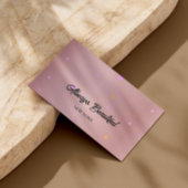 Elegant Signature Script Kalligrafie Estheticus Visitekaartje