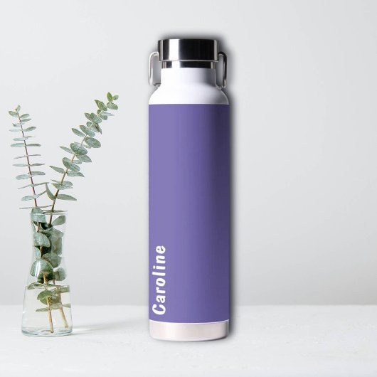 Elegant Signature Script Monogram Waterfles