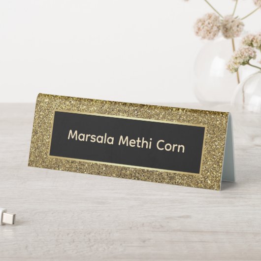 Élégant signe de table de mariage (En SItu (Tableau))