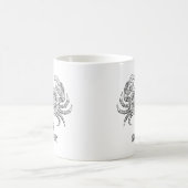 Elégant signe Zodiaque Café Mug (Centre)