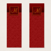 Élégant Signet de finition de cracket bourguignon (Devant & derrière)