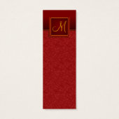 Élégant Signet de finition de cracket bourguignon (Dos)