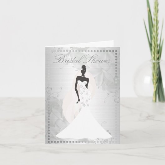 Elegant Silver Bridal Shower (Voorkant)