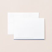 Elégant Silver Corporate Fête Invitation (Derrière avec enveloppe)