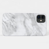 Elegant Silver Foil | Chic Marble Case-Mate iPhone Case (Achterkant (horizontaal))