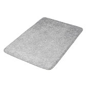 Elegant Silver Glitter Badmat (Gekanteld)