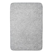 Elegant Silver Glitter Badmat (Voorkant Verticaal)