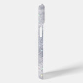 Elegant Silver Glitter Case-Mate iPhone Case (Achterkant / Rechts)