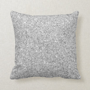 Elegant Silver Glitter Kussen