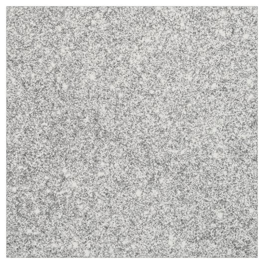 Elegant Silver Glitter Stof (Swatch)