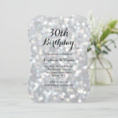 Elegant Silver Lights 2010 Kaart (Staand voorkant)