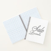  Elegant Silver Script Professional Journal Notebo (Intérieur)