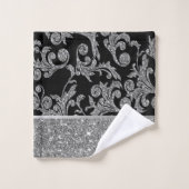 Élégant Silver Silver Silver Élégant (Gant de toilette)