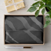 Elegant Silver Tiger Tissuepapier (Geschenk)