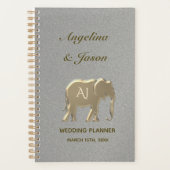 Elegant Silver Wedding Planner (Voorkant)