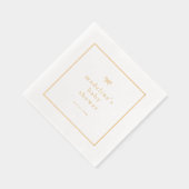 Élégant simple Bow Baby shower neutre genre (Droite)