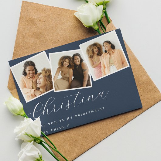 Elegant Simple Classic 3 Foto word jij mijn?