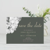 Elegant Simple Cottcore Wedding Save the Date (Staand voorkant)