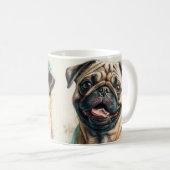 Elegant Simple Custom Pet's Simple Modern Photo Koffiemok (Voorkant rechts)