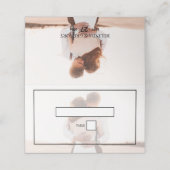 Elegant Simple Minimalist Photo Wedding (Buitenkant ongevouwen)