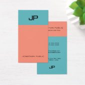 Élégant simple moderne Monogramme professionnel (Bureau)