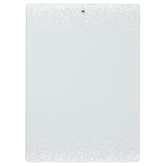 Elegant Simple Monogram Blue Grey White Confetti Klembord (Achterkant)