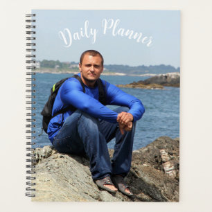 Élégant, Simple, Unique Photo Daily Planner