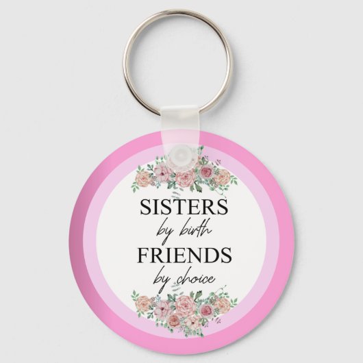 Elegant Sisters Metal Sleutelhanger (Voorkant)