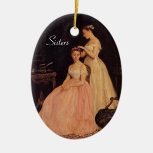 Elegant Sisters Ornament