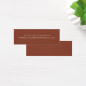 Elégant Site Mariage En Terracotta Carte Rsvp (Bureau)