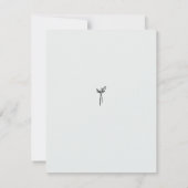 Elegant Sla de datum aankondiging Sjabloon op (Achterkant)