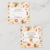 Elegant Small Business Owner Appointment Card Afsprakenkaartje (Voorkant / Achterkant)