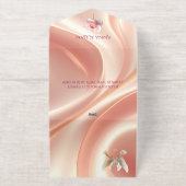 Elegant Soft Blush Wedding Invitation (Extérieur)