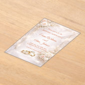 Elegant Soft Floral Wedding Invitation (Poser)