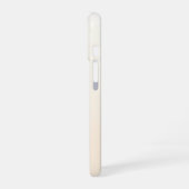 Elégant Soft Gold Gradient iPhone 16 Coque - Luxe (Côté gauche)