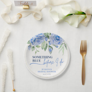 Elegant Something Blue Party Paper Bord
