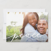 Elégant souhait | Carte photo de vacances (Devant)