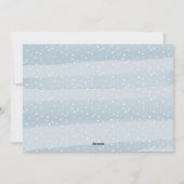 Elégant souhait | Carte photo de vacances (Dos)