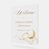 Elégant Sous les étoiles Quinceañera Bienvenue (Angle)