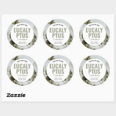 Élégant Spa de savon de soins de la peau Étiquette (Feuille)