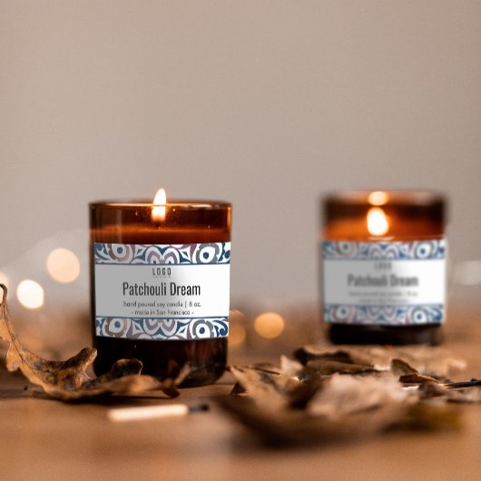 Élégant Spa Étiquette de produits de beauté